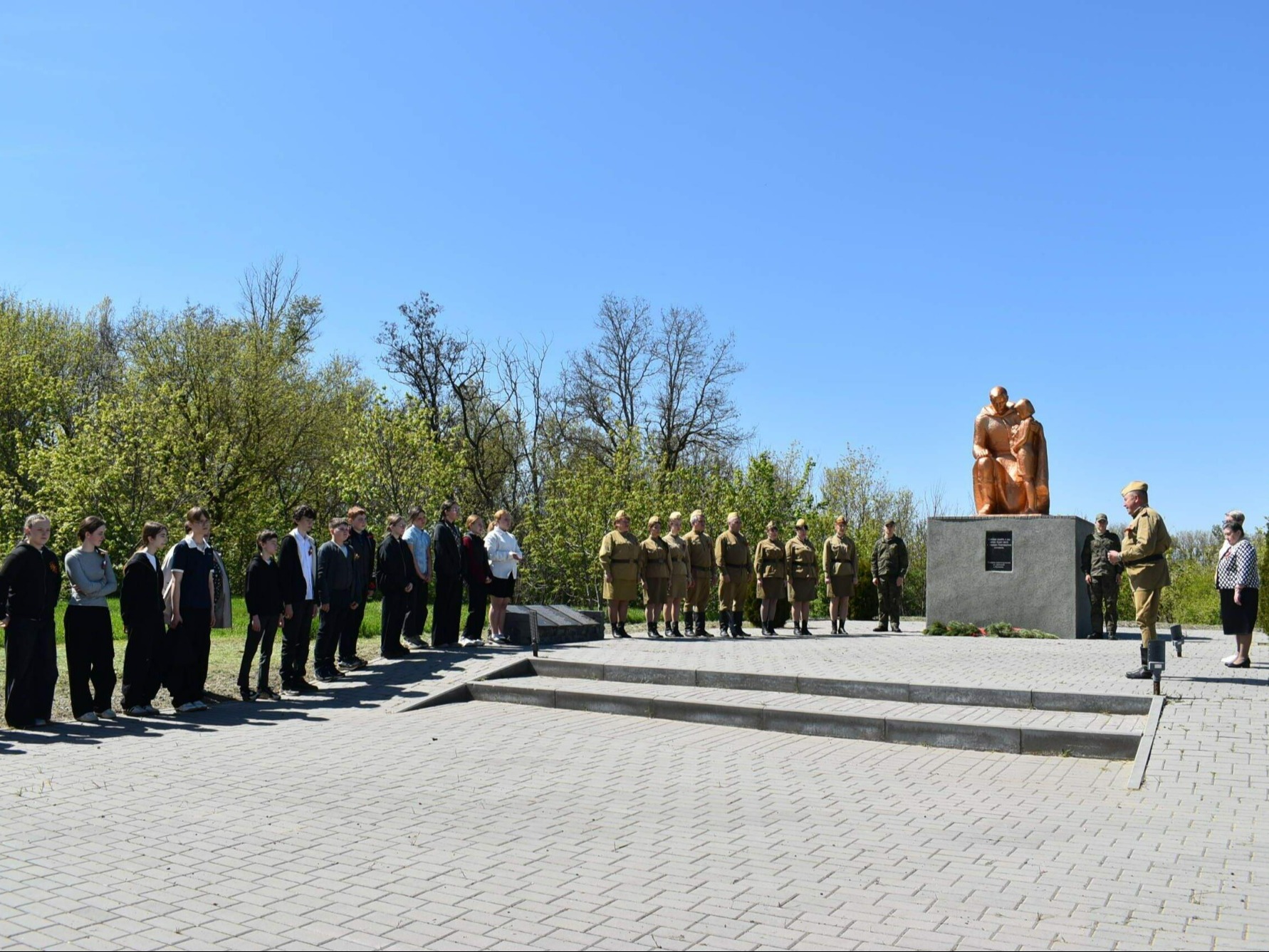 Районная патриотическая акция "Память" в селе Купянка Поповского сельского поселения.