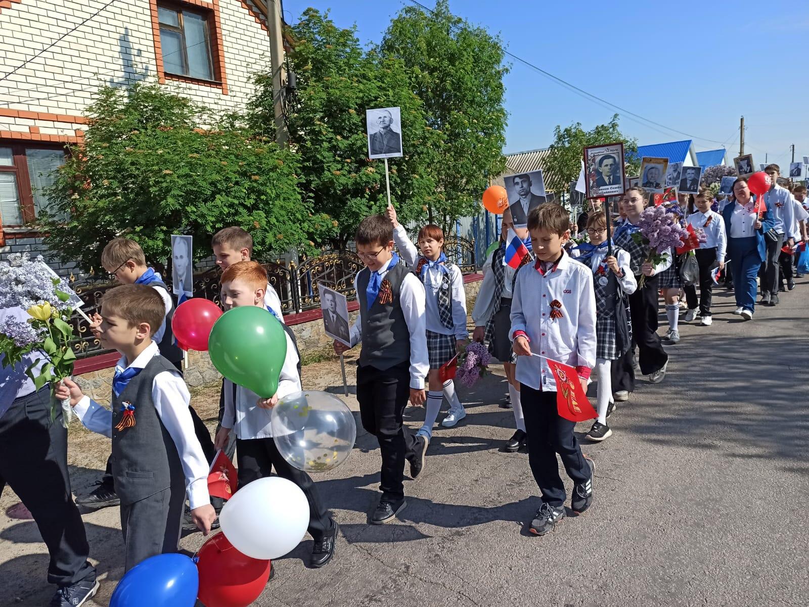 Празднование 80-летия Победы в Великой Отечественной войне в селе Купянка.